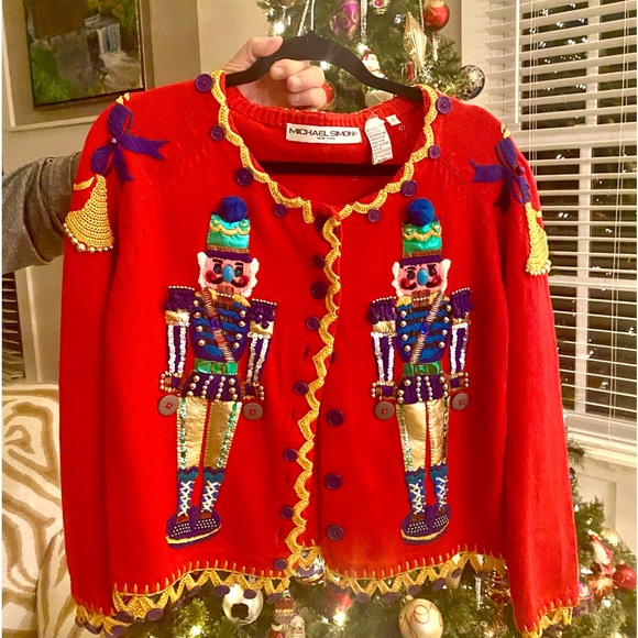 Michael Simon Sweaters Vintage Michael Simon Womens Nutcracker